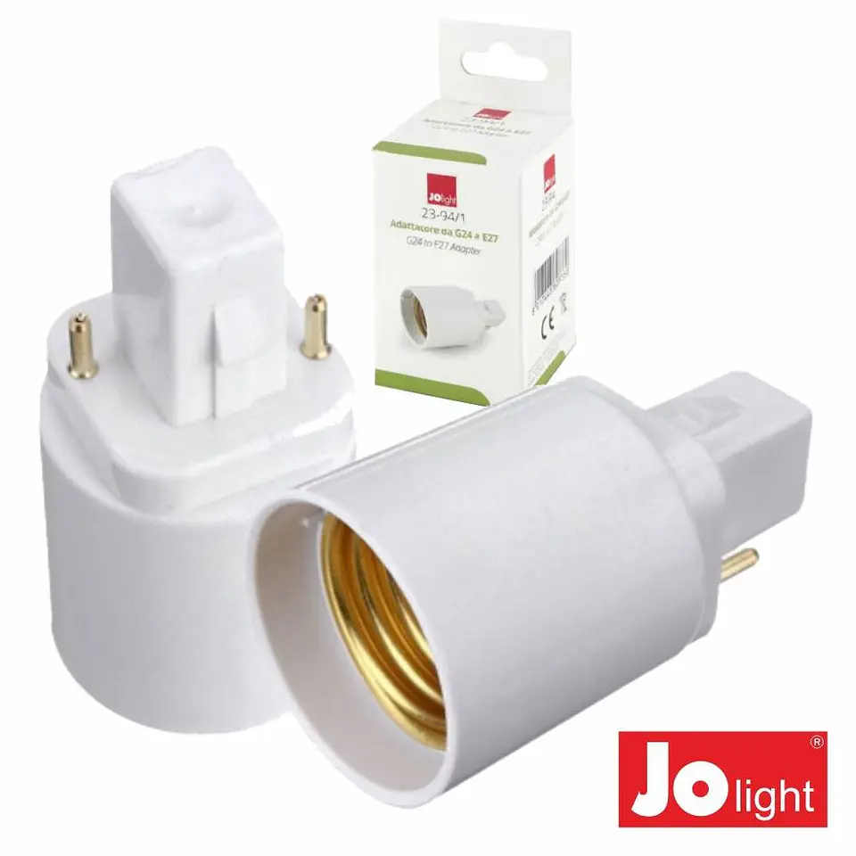 CASQUILHO ADAPTADOR DE G24d-1 P/ E27 1