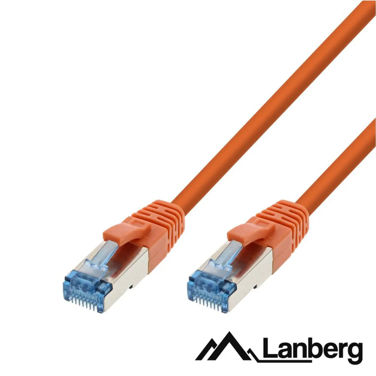 Cabo S/FTP LSZH CAT6A 1.5m Laranja LANBERG 1