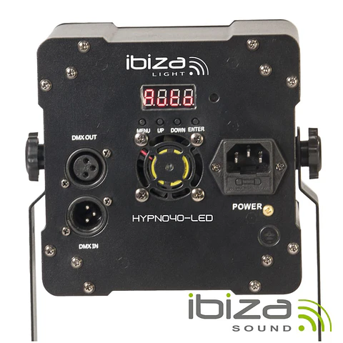 PROJETOR LUZ C/ 4 LEDS RGBW 10W PSICADÉLICO DMX IBIZA