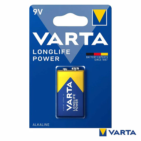 Pilha Alcalina 9V/6LP3146 Longlife Energy VARTA