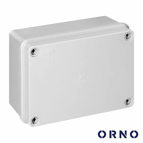 Caixa De Derivação Estanque 150x100x70mm Cinzento IP65 ORNO