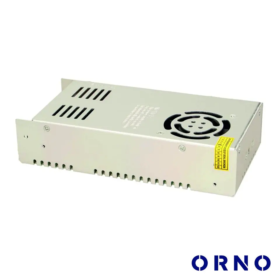 Fonte De Alimentação Industrial 12V 300W 25A ORNO 1