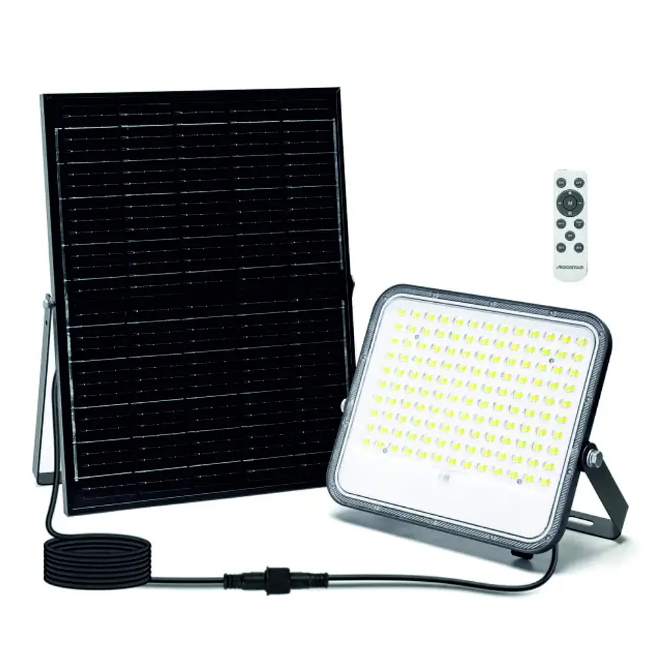 Foco LED Solar 200W CCT 3000K/4000K/6500K 2000lm IP66 1