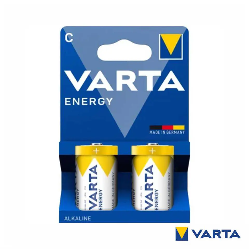 Pilha Alcalina LR14/C 1.5v 2x Blister VARTA 1