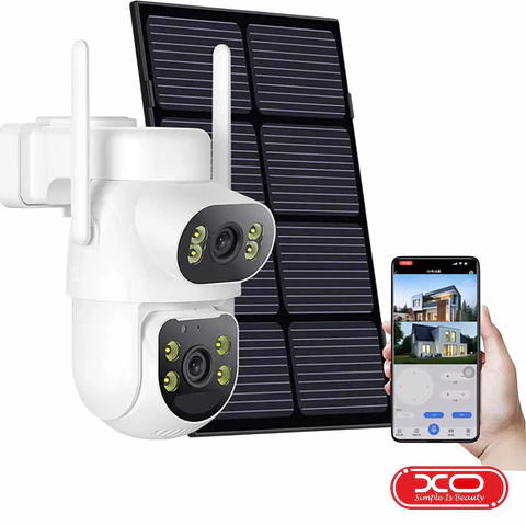 Câmara Vigilância 4G Wifi C/ Painel Solar XO