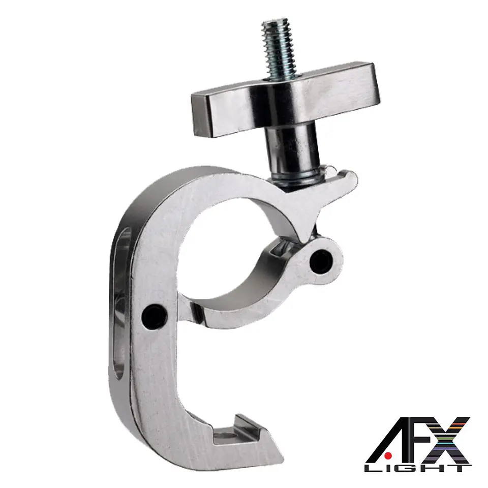 GRAMPO ALUMÍNIO P/ PROJETORES CINZA 150KG AFXLIGHT 1