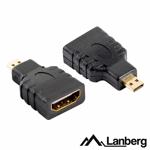 Adaptador Micro HDMI Macho / HDMI Fêmea LANBERG
