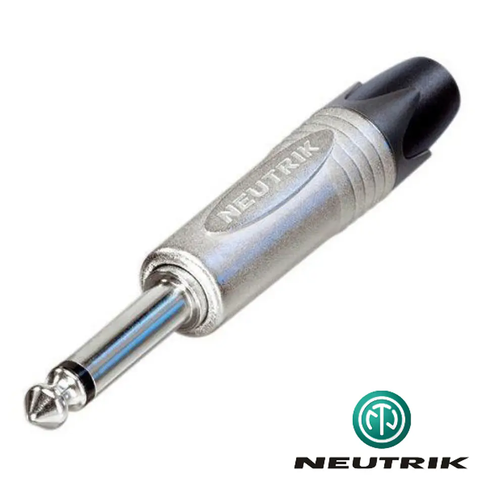 FICHA JACK 6.35MM MACHO NIQUELADA MN NEUTRIK 1
