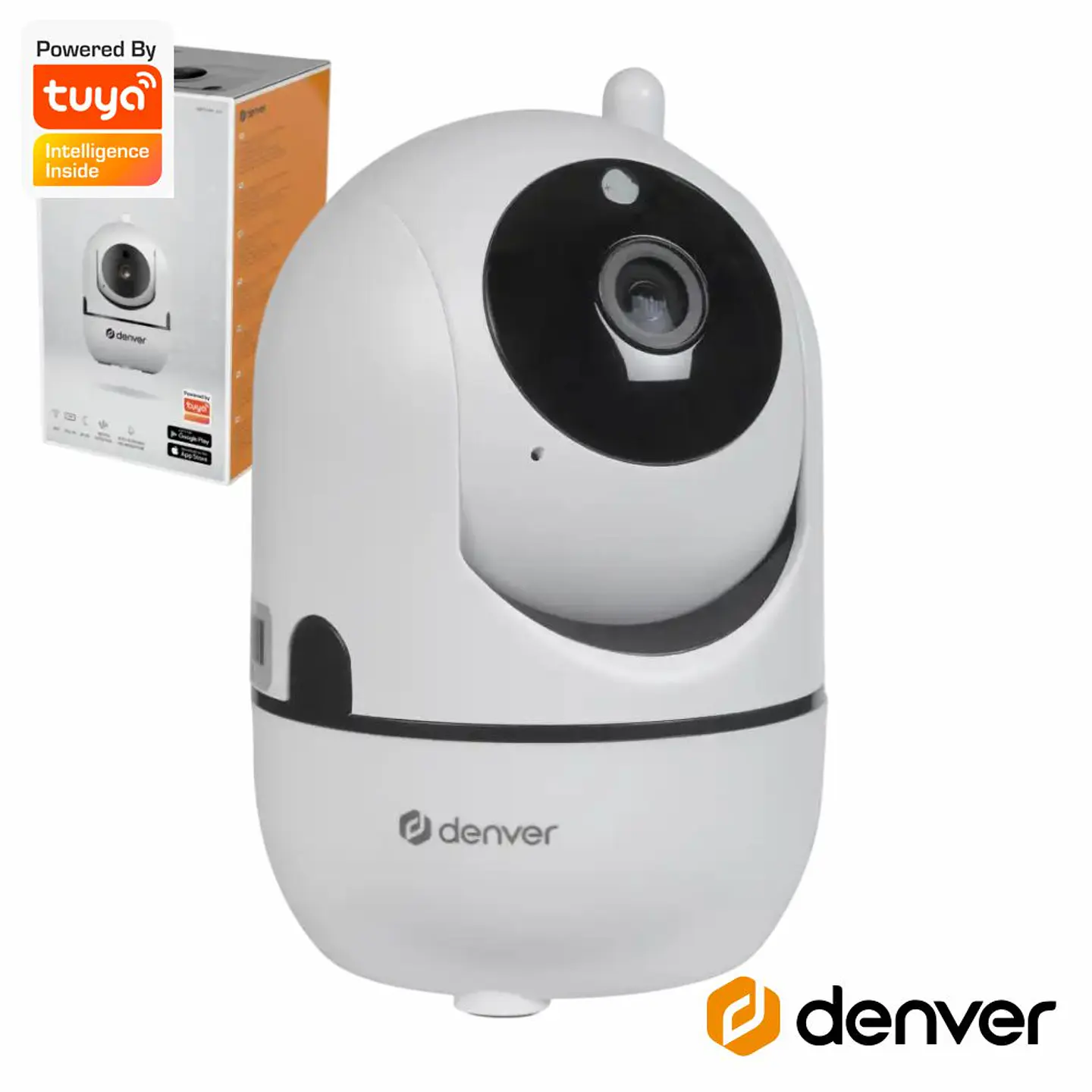 Câmara Vigilância IP HD Wifi Tuya DENVER 1