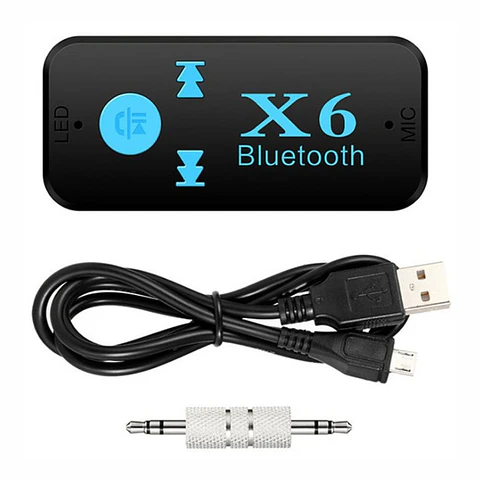 Receptor Áudio Bluetooth C/ Adaptador Aux
