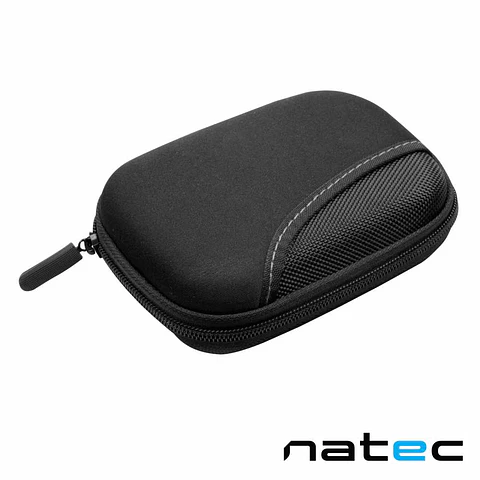 Bolsa P/ Discos Rígidos HDD/SSD 2.5" SHRIMP Preto NATEC