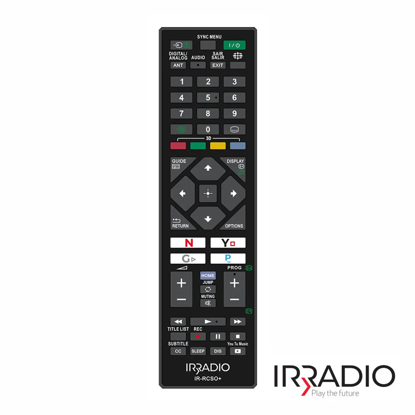Comando Universal Lcd/LED SONY Smart TV 1