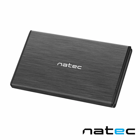 Caixa Alumínio P/ Discos Rígidos HDD 2.5" SATA II NATEC