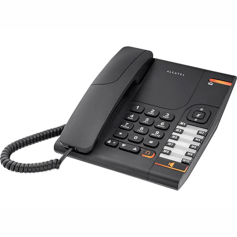 Telefone Fixo C/ 10 Memórias E Mãos Livres ALCATEL