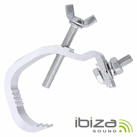 GANCHOS P/ PROJETORES FORMA G PRATEADO 20KG IBIZA