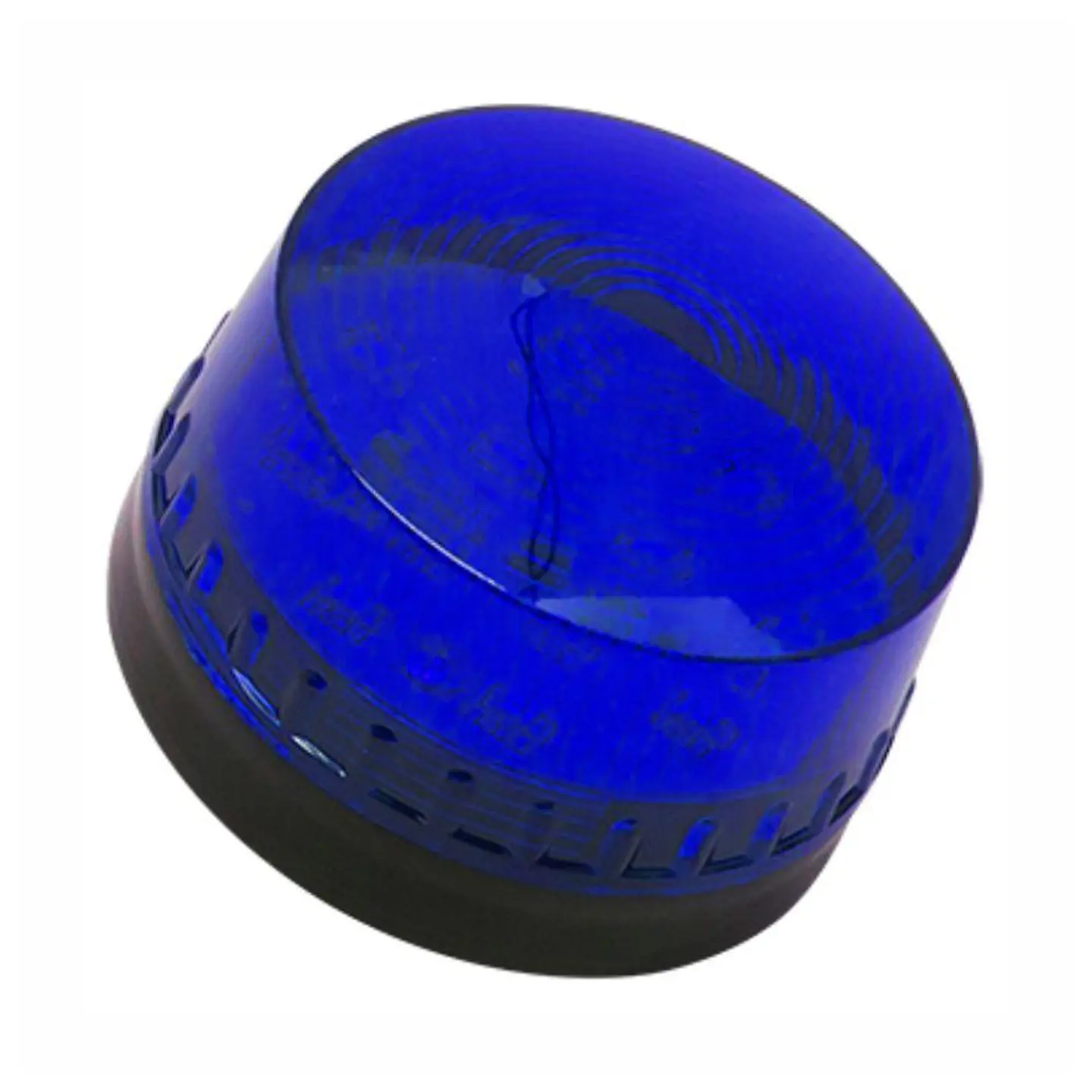 Sinalizador LED Intermitente Azul 12V 1