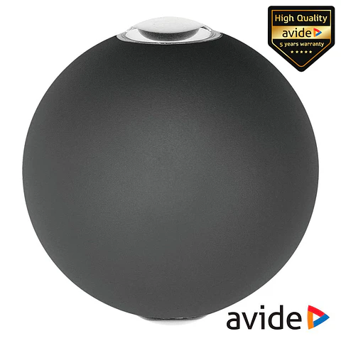 Candeeiro Parede LED 6W 4000K 230lm IP54 AVIDE