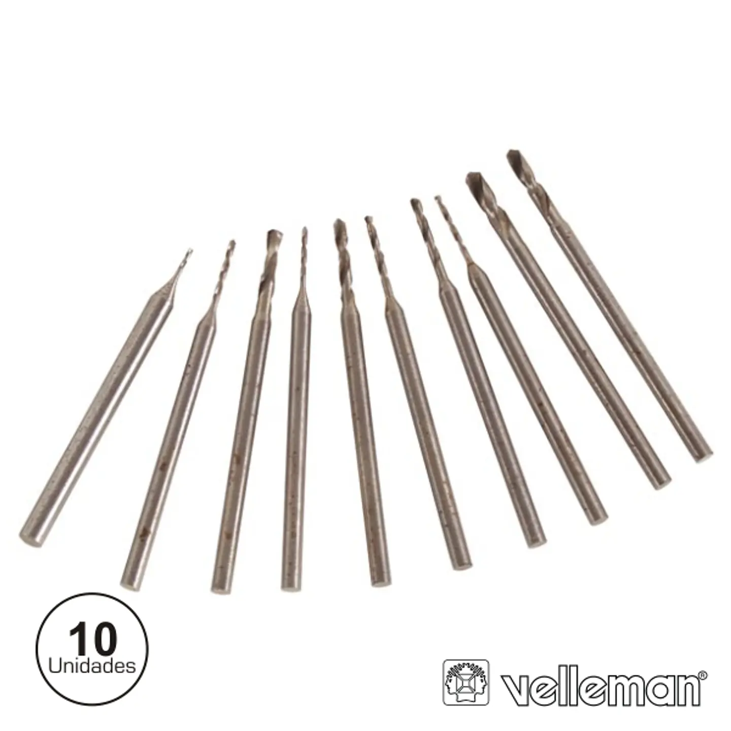 CONJUNTO DE 10 MINI BROCAS VELLEMAN 1