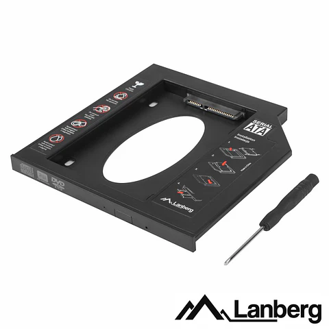Adaptador SSD/HDD 2.5" Para 5.25" LANBERG