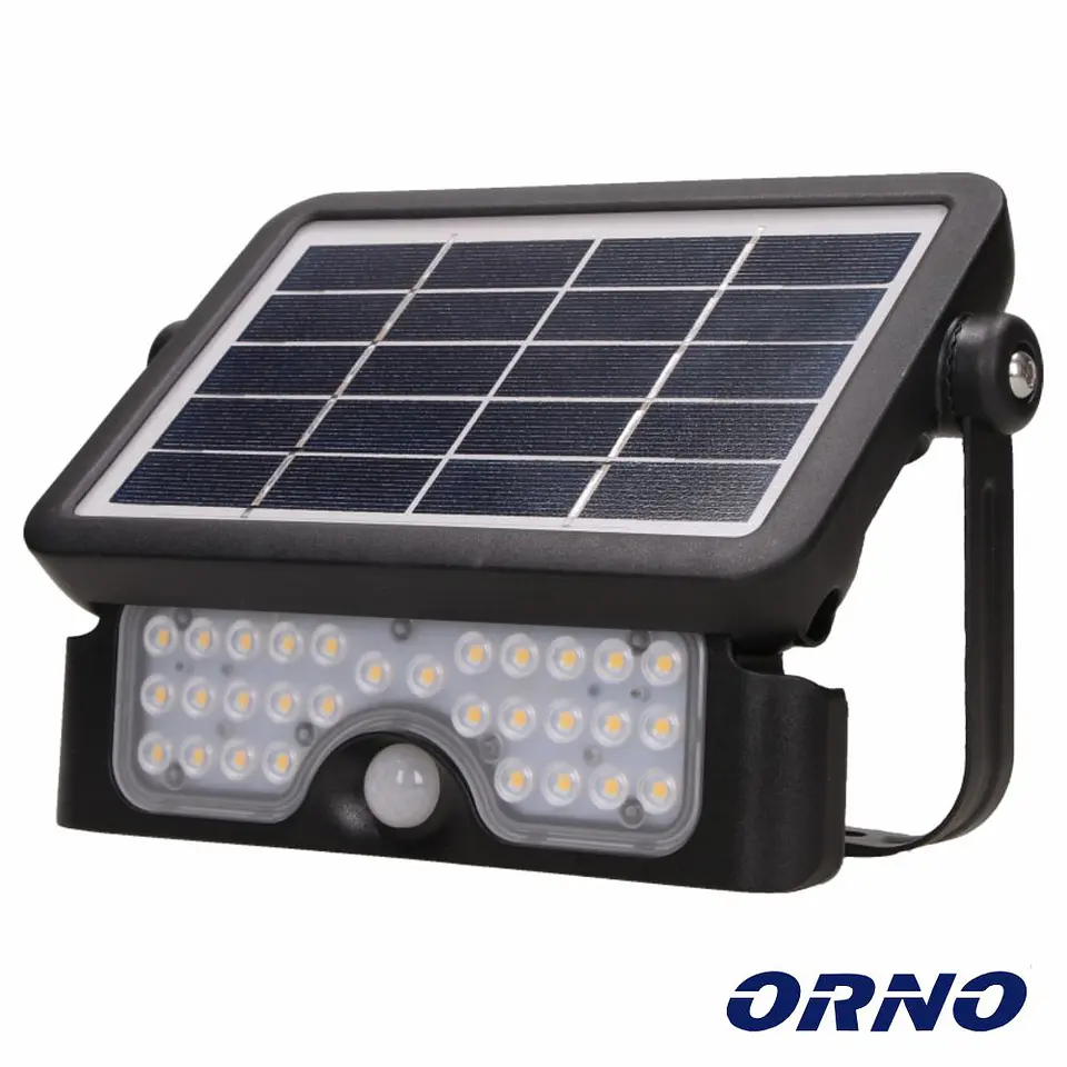 Candeeiro Solar LED 5W IP65 C/ Sensor Movimentos PIR ADVITI 1