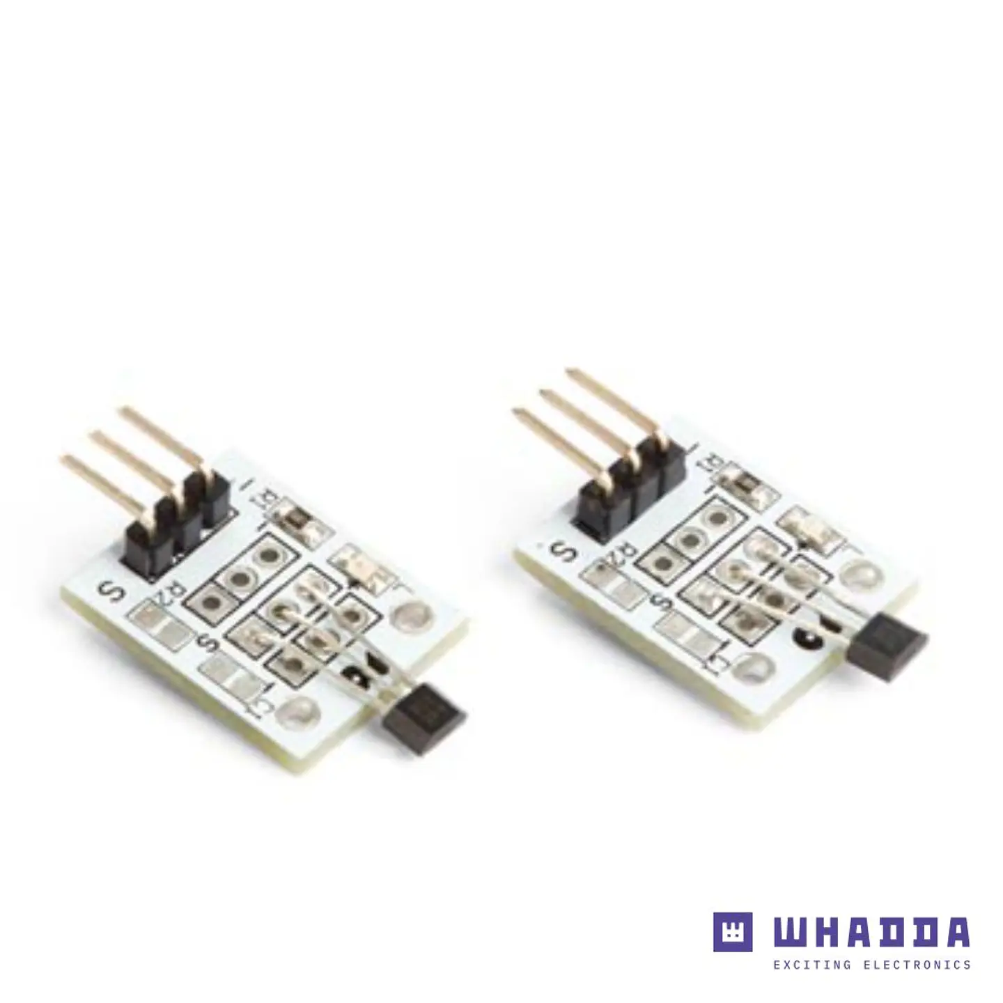 Módulo Sensor Hall Compatível Com Arduino 2 peças WHADDA 1