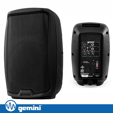 Coluna Amplificada 8" 500W GEMINI