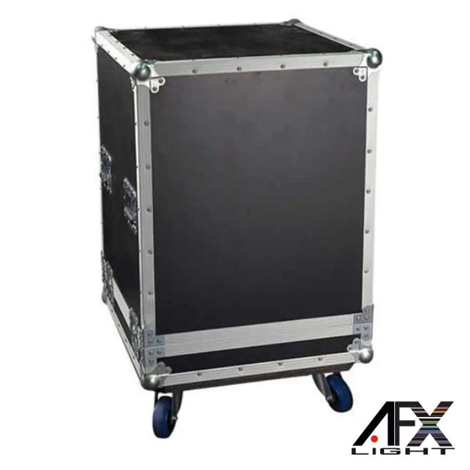 MALA TRANSPORTE DJ P/ 1MOVING HEAD BEAM2R RODAS AFXLIGHT 1