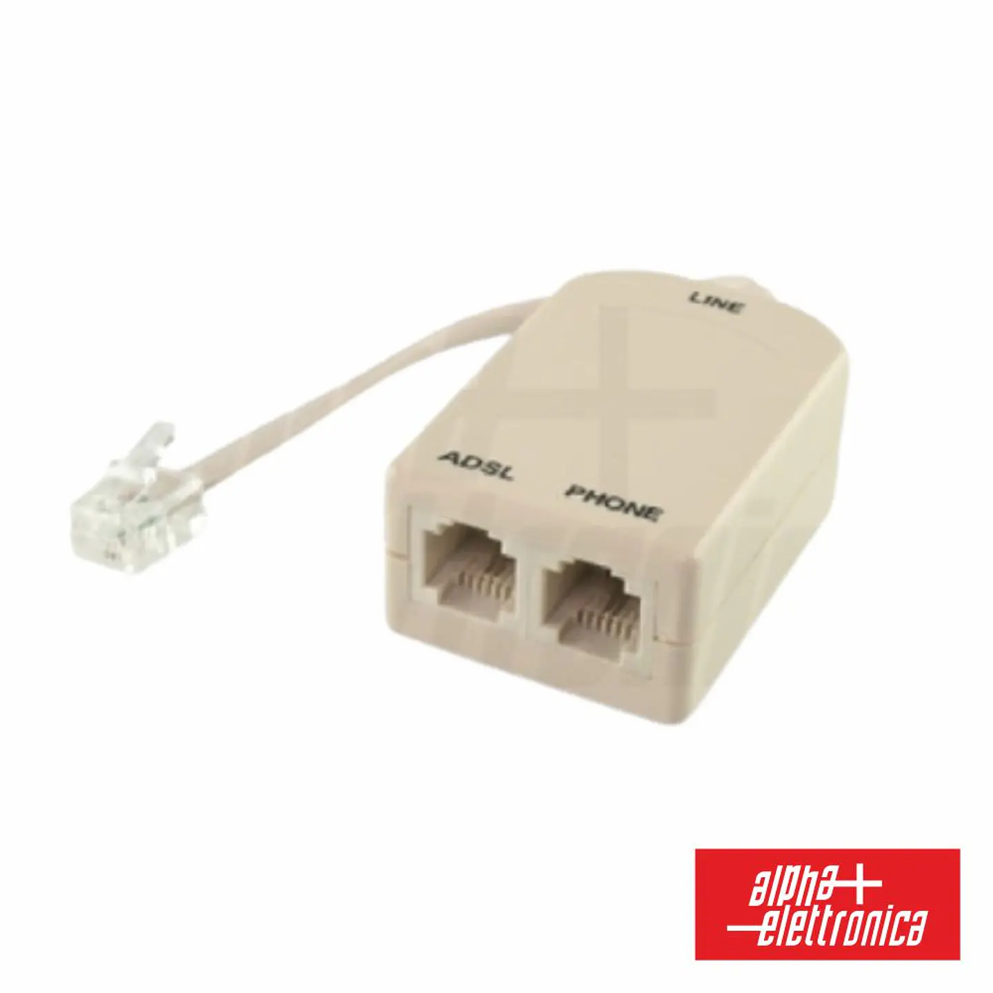 Filtro Adsl 6p4c ALPHA 1