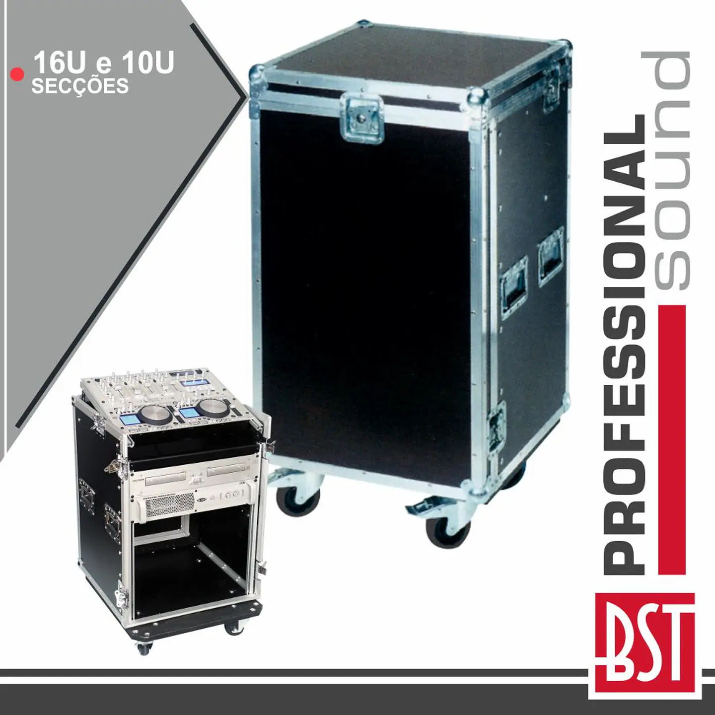 MALA TRANSPORTE 16U + 10U C/ RODAS BST 1