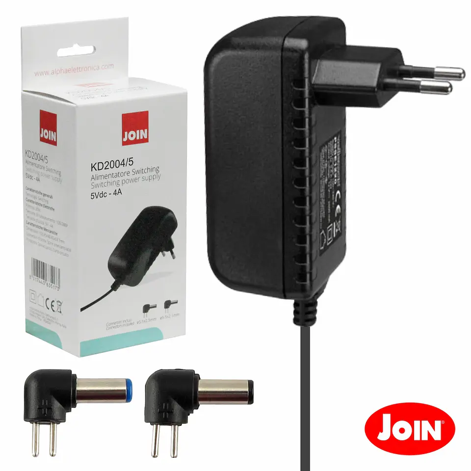 ALIMENTADOR COMPACTO 5V 4A 20W JOIN 1