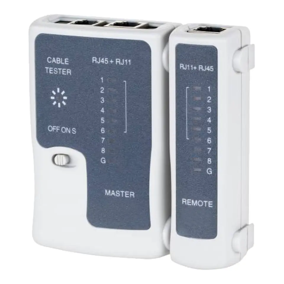 TESTADOR DE CABOS REDE BNC/RJ45 1