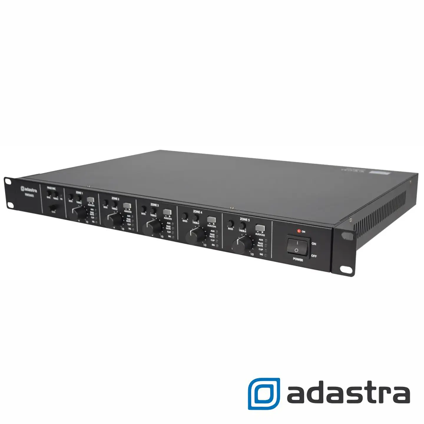 Amplificador 100V 5 Zonas 5x60W ADASTRA 1