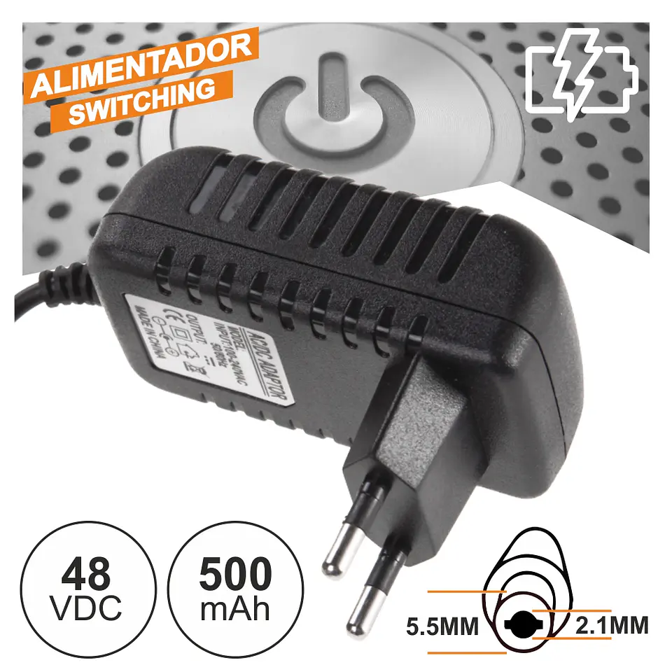 ALIMENTADOR SWITCHING 48V 500MA 1