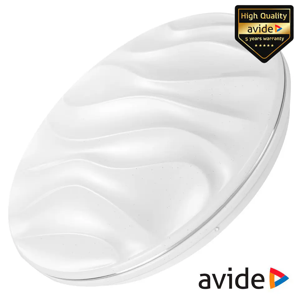 Aplique LED Redondo 24W 380mm 6400K 2200lm Selene AVIDE 1