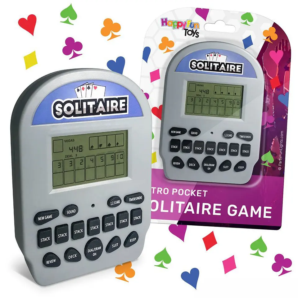 Consola de Jogos Compacta C/ Jogo Solitário HAPPYFUN 1