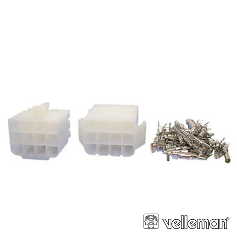 CONJUNTO DE CONECTORES MULTIFUNÇÕES P/ CABOS VELLEMAN