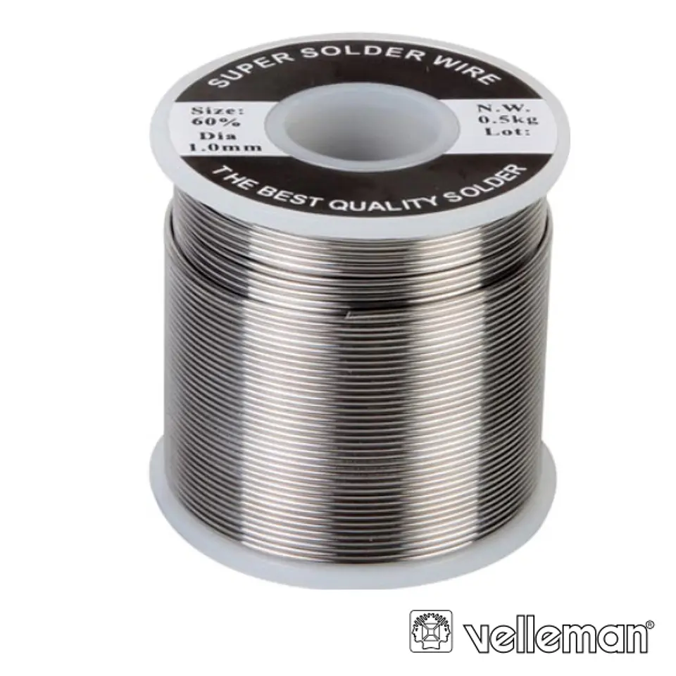 SOLDA 1MM 60/40 500G VELLEMAN 1