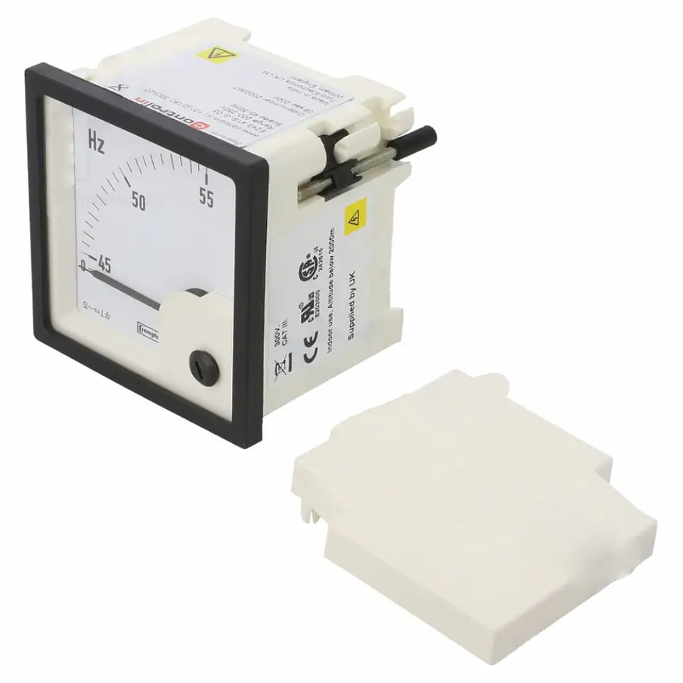 Frequencímetro Analógico de Painel 45-55Hz 1