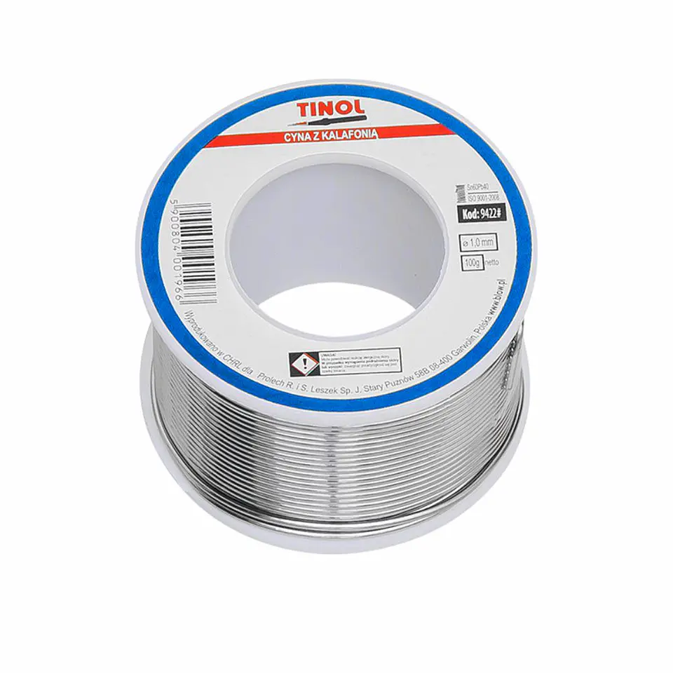 Solda Ø1.00mm Sn60Pb40 100g 1