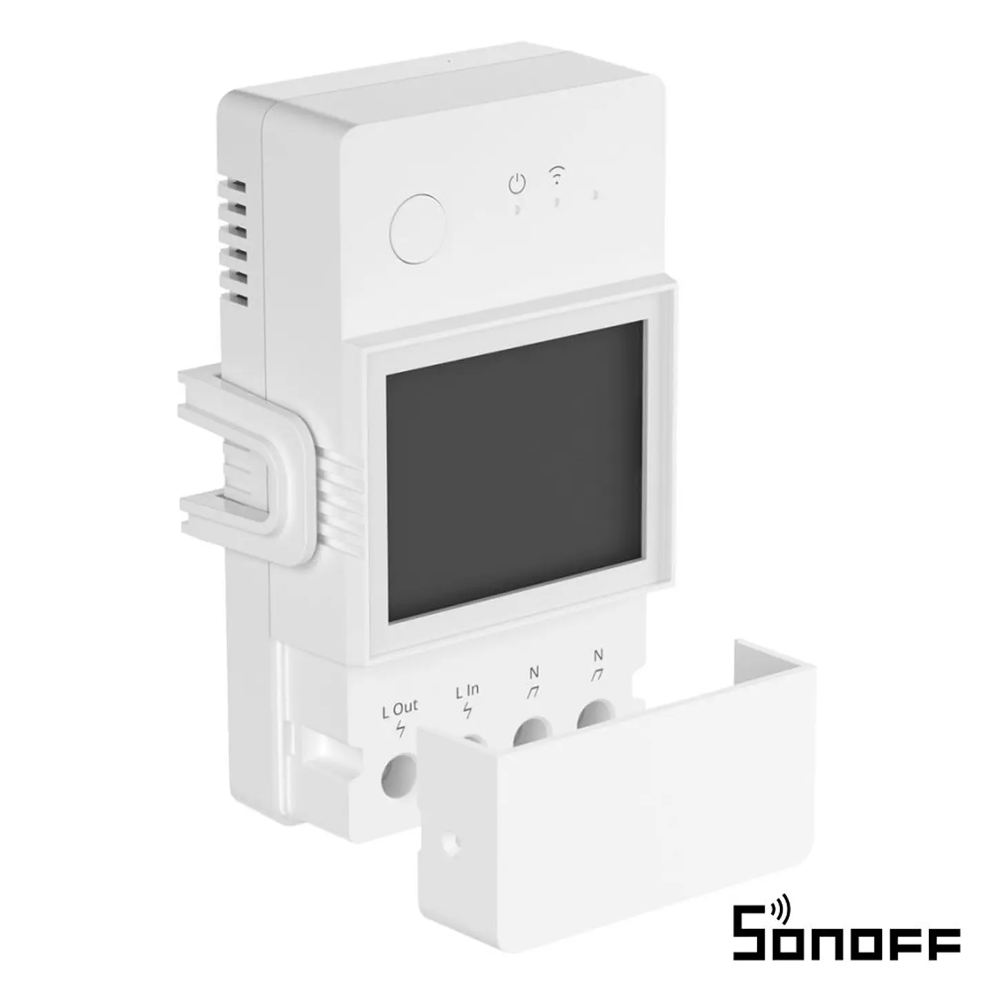 Interruptor Inteligente WiFi C/ Medição Energia 20A SONOFF 1