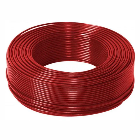 Cabo Solar Flexível 4mm Vermelho
