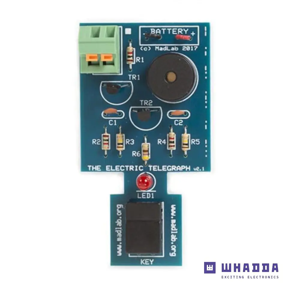 Mini Kit Telégrafo Elétrico MadLab WHADDA 1