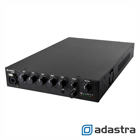 Amplificador Linha 100V 120W 3 Canais ADASTRA