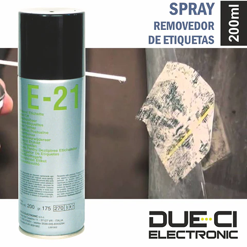 SPRAY DE 200ML REMOVEDOR ETIQUETAS DUE-CI