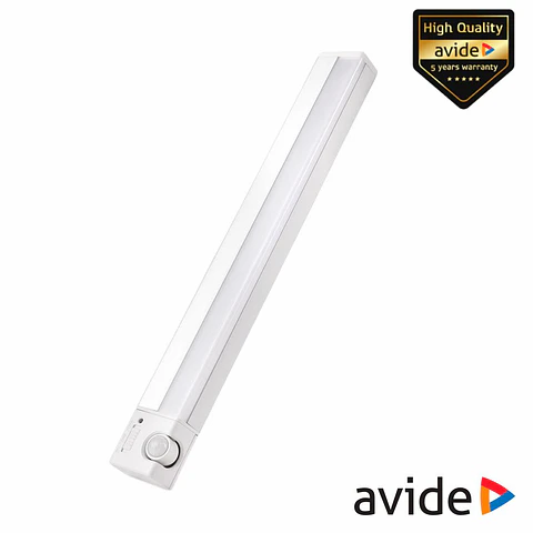 Iluminação LED C/ Sensor PIR e Bateria 2.5W 30cm P/ Armários