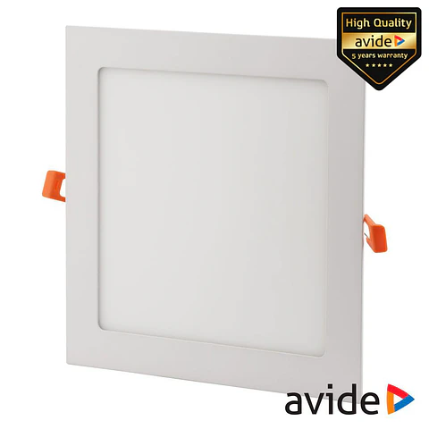 Painel LEDS Quadrado 9W 141mm 6400K 640lm AVIDE