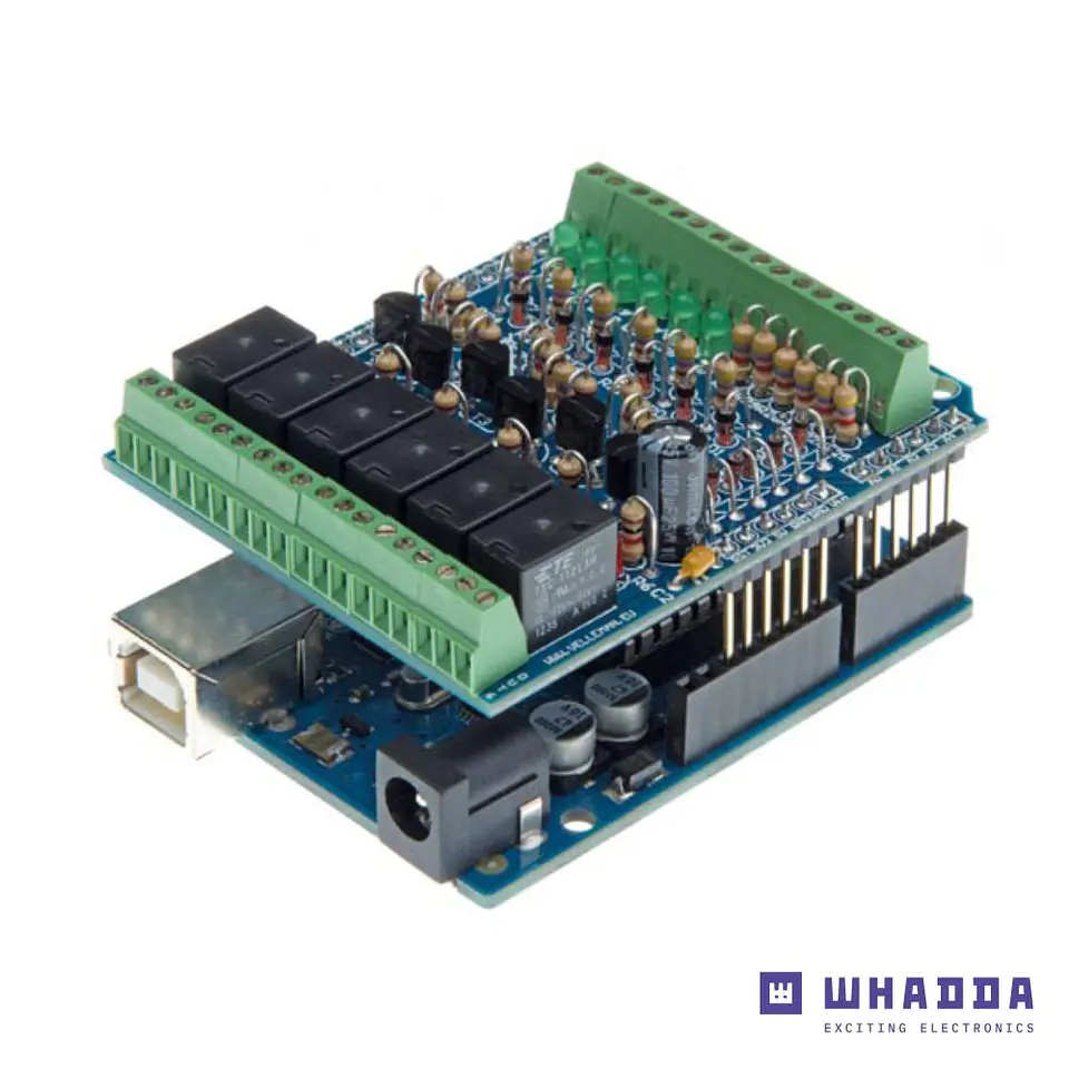 Placa de Desenvolvimento Shield I/O Para Arduino WHADDA 1