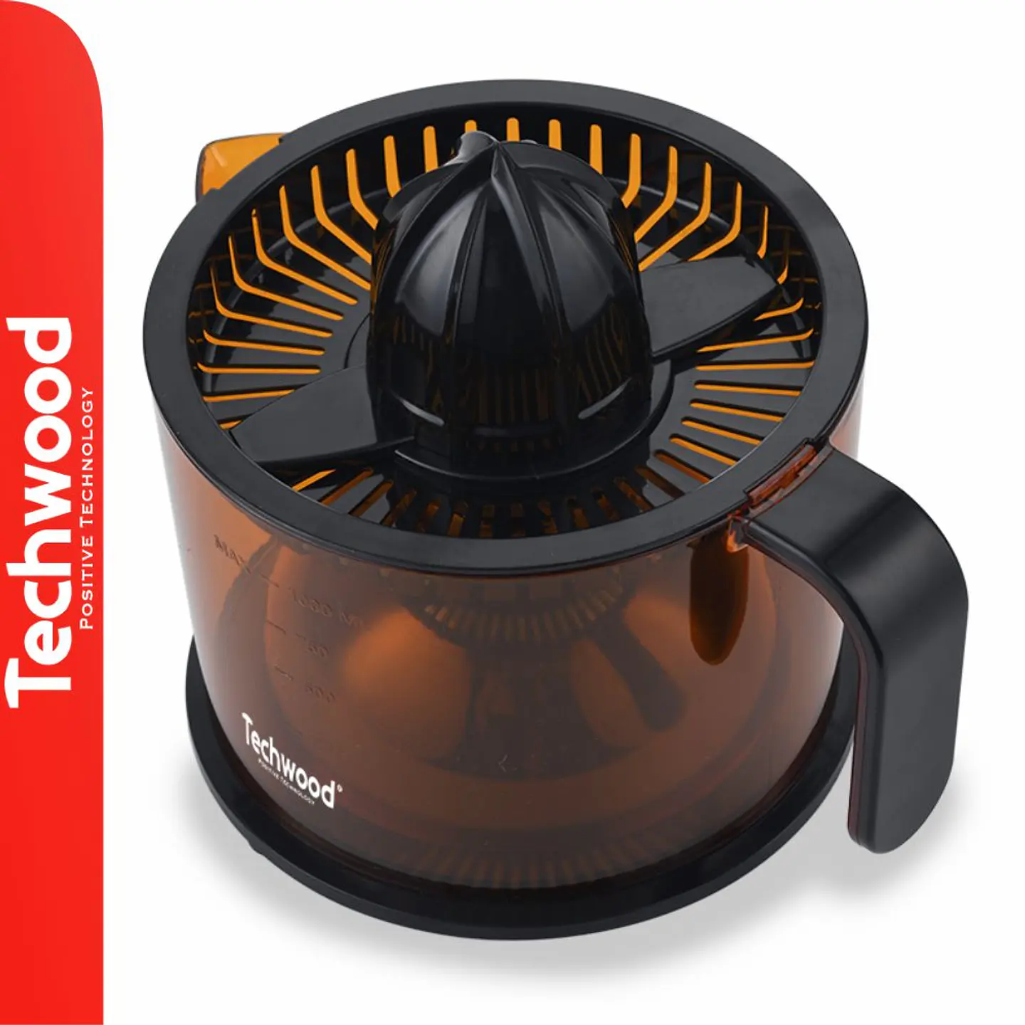Espremedor Elétrico de Citrinos 40W Preto TECHWOOD 1
