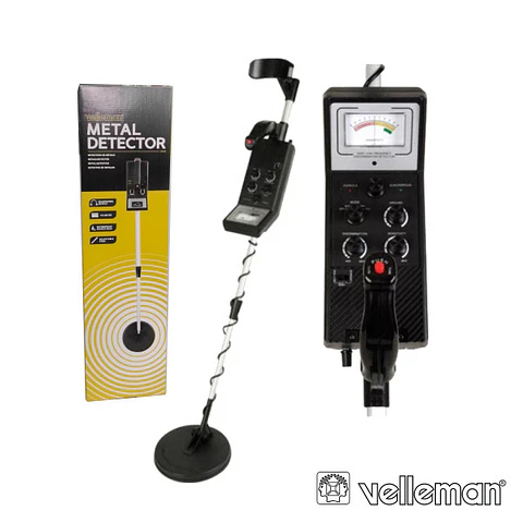 DETECTOR DE METAIS C/ MEDIDOR VU VELLEMAN