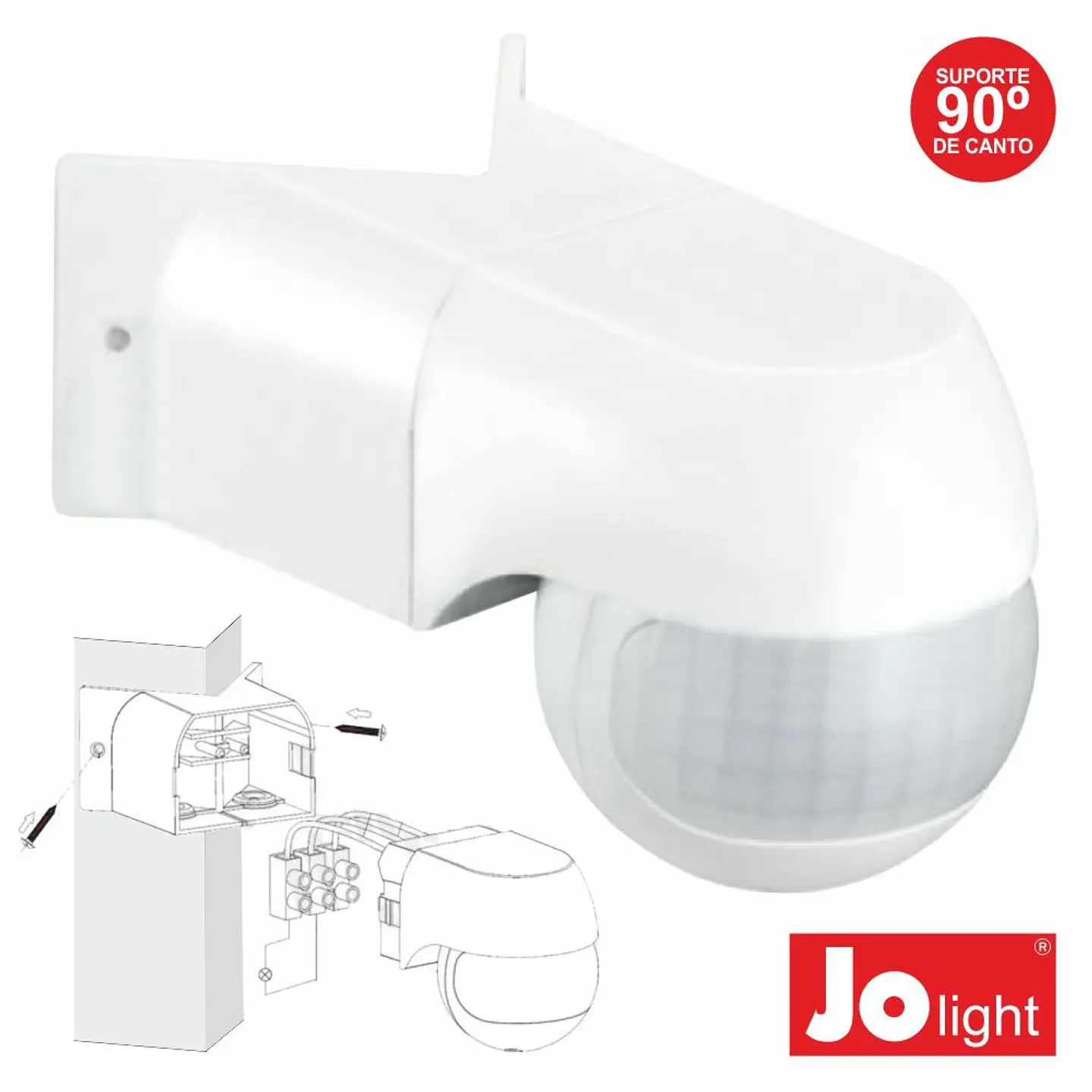 DETECTOR DE MOVIMENTOS PIR JOLIGHT 1